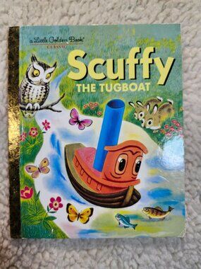Little Golden Book Scuffy The Tugboat Gertrude Crampton ISBN 9780307020468